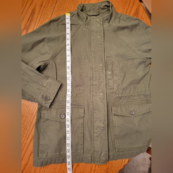 Madewell Northover Utility Jacket Regular Fit Cotton Desert Olive Size Small - Picture 10 of 15